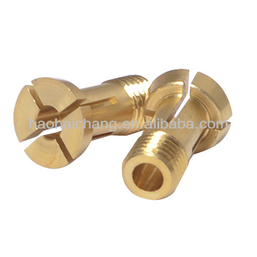 HHC machine screw and fastener brass parts